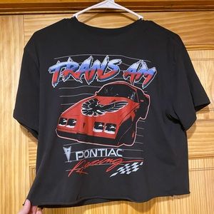 Vintage Car cropped tee